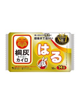 小林製薬桐灰小白兔金裝暖身貼 10'S