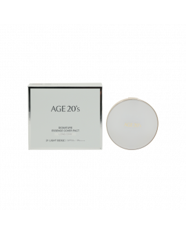 AGE'S 20 水光精華保濕粉底霜 (白色版) #21 Light Beige 黑盒 14G x 2
