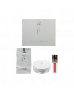 拱辰享雪美白氣墊粉底套裝SPF50#21 13G 1'S+補充裝2'S+2.1G