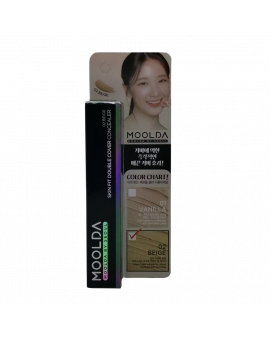 MOOLDA 一遮驚人水潤遮瑕膏#02自然健康膚色 8G