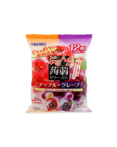 ORIHIRO 蒟蒻-蘋果+提子味 20Gx12'S