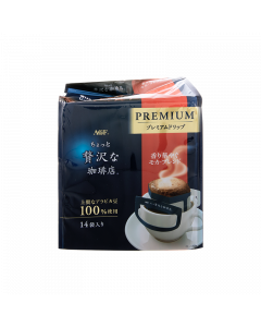 AGF 贅沢咖啡店優質滴漏混合咖啡-摩卡 14'S