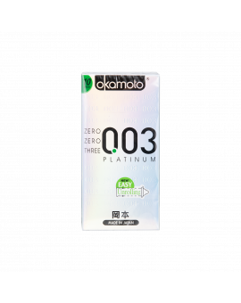 岡本0.03白金超薄安全套 10'S