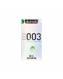 岡本0.03白金超薄安全套 10'S