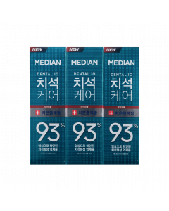 牙石護理93%清爽牙膏 120G X 3'S