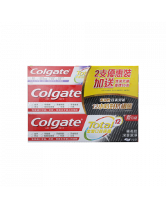 高露潔全效備長炭深層潔淨牙膏 150Gx2'S (+65G牙齦護理)