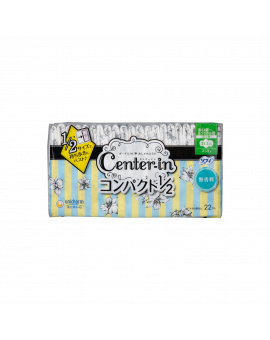 CENTER-IN纖薄棉柔日用護翼衛生巾 - 無香 21.5CM 22'S