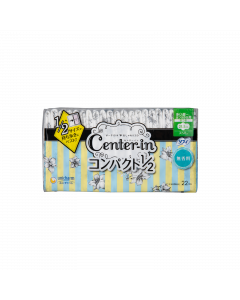 CENTER-IN纖薄棉柔日用護翼衛生巾 - 無香 21.5CM 22'S