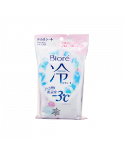 -3℃超爽涼感降溫止汗濕巾-花香 20PCS