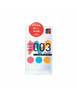 岡本0.03三色安全套 12'S