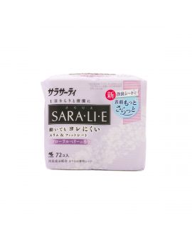 小林製藥 SARA.LI.E柔軟乾爽衛生護墊-莓果花香 72'S