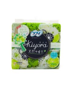 SOFY KIYORA 絲薄柔滑芬香護墊-綠色清新 72'S