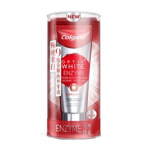 COLGATE 高露潔光感白天然酵素煥白牙膏 75ML (贈品)