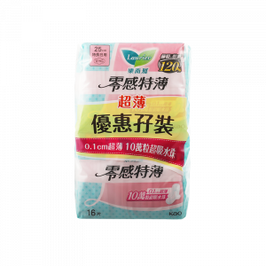 零感特薄特長日用25CM 16片x2'S