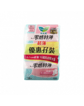 零感特薄特長日用25CM 16片x2'S
