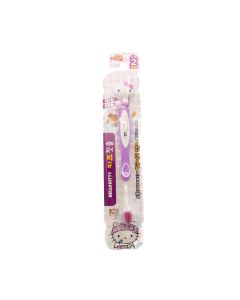 HELLO KITTY 造型牙刷(3-5歲) (紫/紅色)