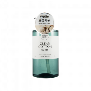 HAPPY BATH 精華沐浴露-清爽棉 910G