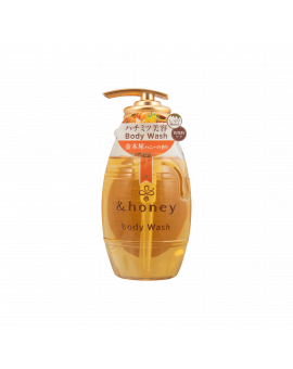 AND HONEY 保濕潤澤蜂蜜沐浴露-桂花蜂蜜香 500ML (黃)
