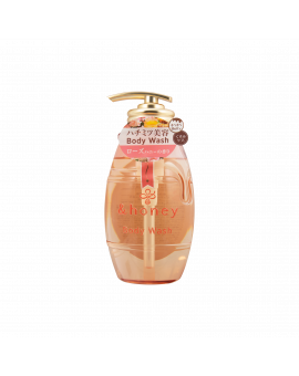 AND HONEY 亮肌滋潤蜂蜜沐浴露-玫瑰蜂蜜香 500ML (粉)
