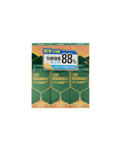 MEDIAN 蜂膠牙膏-清新薄荷味(綠) 100Gx3'S
