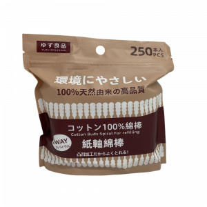 YUZU RYOUHINN 棉花棒(紙軸) 250'S