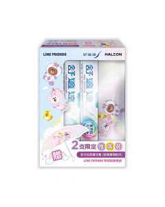 SENSODYNE 舒適達牙膏 - 全方位防護(特強薄荷配方) 100Gx2'S + 贈品