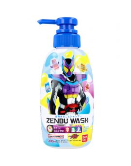 BANDAI 兒童洗髪沐浴乳(全身可用) - 假面騎士 300ML