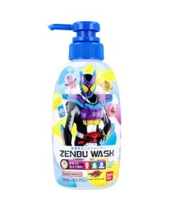 BANDAI 兒童洗髪沐浴乳(全身可用) - 假面騎士 300ML