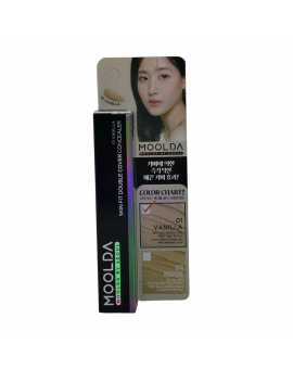 MOOLDA 一遮驚人水潤遮瑕膏#01明亮白皙膚色 8G