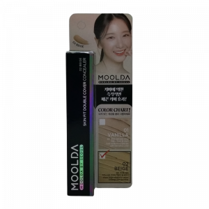 MOOLDA 一遮驚人水潤遮瑕膏#02自然健康膚色 8G