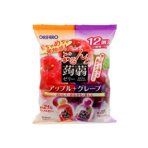 ORIHIRO 蒟蒻-蘋果+提子味 20Gx12'S