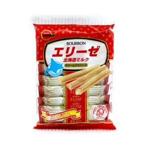 百邦 ELISE 威化棒 - 北海道牛奶煉乳味 16'S