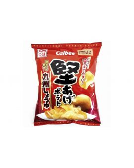 堅脆薯片-九州醬油味 63G