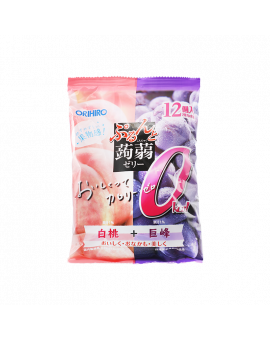 零卡路里蒟蒻-白桃+巨峰味 20Gx12'S