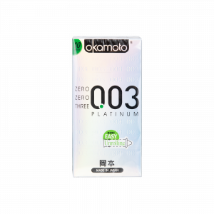 岡本0.03白金超薄安全套 10'S