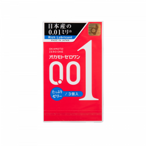 0.01雙倍超潤滑避孕套 3'S