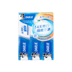全亮白牙膏 - 梳打粉配方 140Gx2'S+贈品