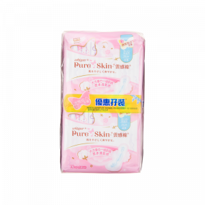 PURE SKIN純肌+絲薄夜用16PCSx2PCS (28CM)