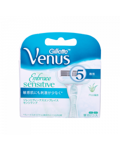 吉列VENUS EMBRACE女士防敏除毛刀片 2'S
