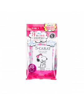 藥用止汗清爽濕紙巾-玫瑰香 40PCS