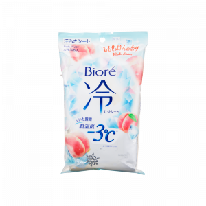-3℃超爽涼感降溫止汗濕巾-桃子香 20PCS