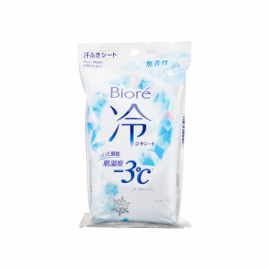 -3℃超爽涼感降溫止汗濕巾-無香 20PCS