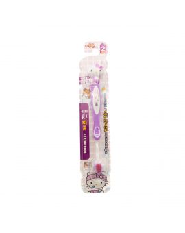 HELLO KITTY 造型牙刷(3-5歲) (紫/紅色)