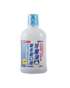 佐籐雅雪舒牙菌消草本漱口液 450ML