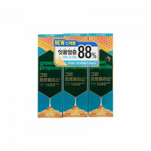 MEDIAN 蜂膠牙膏-薄荷味(藍) 100Gx3'S