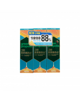 MEDIAN 蜂膠牙膏-薄荷味(藍) 100Gx3'S