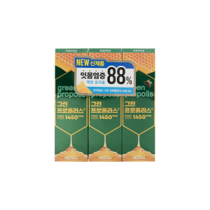 MEDIAN 蜂膠牙膏-清新薄荷味(綠) 100Gx3'S