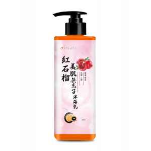 皂皂果紅石榴美肌無患子沐浴乳 500ML