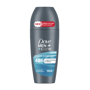 DOVE 多芬男士止汗走珠香體露 - 潔淨舒適 50ML