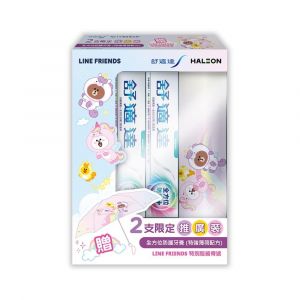 SENSODYNE 舒適達牙膏 - 全方位防護(特強薄荷配方) 100Gx2'S + 贈品